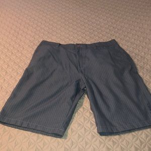 O’Neill shorts, size 32, blue striped